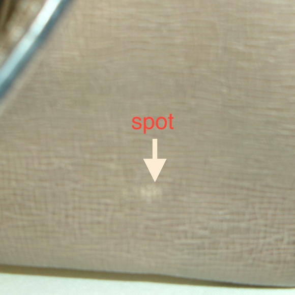 Coach Madison Madeline East West  Pebbled Leather 2 Way Satchel 25246 Taupe(VGUC - Picture 10 of 12